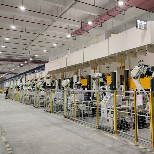 全自動液壓機生產(chǎn)線